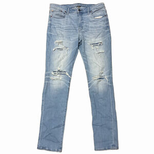 American Eagle Jeans Mens 36x36 Blue Move Free Slim